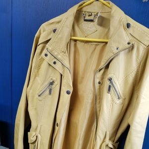 Faux Leather Jacket